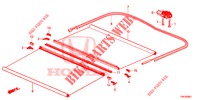 COMPONENTI PARASOLE  per Honda CR-V DIESEL 2.2 EXCLUSIVE NAVI 5 Porte 5 velocità automatico 2014