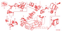 MODULO UNITÀ DI CONTROLLO DEL CORPO DEL MODULO per Honda CR-V DIESEL 2.2 EXCLUSIVE NAVI 5 Porte 5 velocità automatico 2014