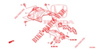MOLTEPLICE SCARICO (DIESEL) (2.2L) per Honda CR-V DIESEL 2.2 EXCLUSIVE NAVI 5 Porte 5 velocità automatico 2014