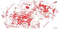PANNELLO STRUMENTI (LH) per Honda CR-V DIESEL 2.2 EXCLUSIVE NAVI 5 Porte 5 velocità automatico 2014