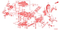 POMPA OLIO (DIESEL) (2.2L) per Honda CR-V DIESEL 2.2 EXCLUSIVE NAVI 5 Porte 5 velocità automatico 2014