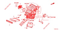 SOFFIATORE RISCALDATORE (LH) per Honda CR-V DIESEL 2.2 EXCLUSIVE NAVI 5 Porte 5 velocità automatico 2014