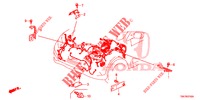 SUPPORTO DEL CABLAGGIO per Honda CR-V DIESEL 2.2 EXCLUSIVE NAVI 5 Porte 5 velocità automatico 2014