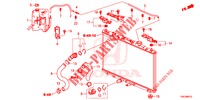 TUBO RADIATORE/SERBATOIO DI RISERVA (3) per Honda CR-V DIESEL 2.2 EXCLUSIVE NAVI 5 Porte 5 velocità automatico 2014