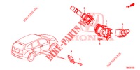 INTERRUTTORE COMBINAZIONE  per Honda CR-V DIESEL 1.6 COMFORT 5 Porte 6 velocità manuale 2015