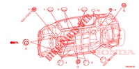 ANELLO DI TENUTA (INFERIEUR) per Honda CR-V DIESEL 1.6 COMFORT 5 Porte 9 velocità automatico 2015