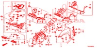 PARAFANGHI ANTERIORI  per Honda CR-V DIESEL 1.6 COMFORT 5 Porte 9 velocità automatico 2015