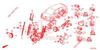 UNITA DI CONTROLLO (COMPARTIMENT MOTEUR) (5) per Honda CR-V DIESEL 1.6 ELEGANCE NAVI 4WD 5 Porte 9 velocità automatico 2015