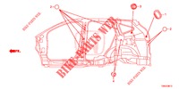 ANELLO DI TENUTA (LATERAL) per Honda CR-V DIESEL 1.6 EXECUTIVE NAVI 5 Porte 9 velocità automatico 2015
