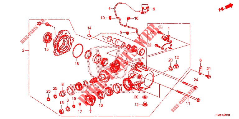 TRASFERIMENTO (DIESEL) per Honda CR-V DIESEL 1.6 EXECUTIVE NAVI 5 Porte 9 velocità automatico 2015