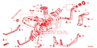 CONDOTTO RIEMPITORE COMBUSTIBILE (DIESEL) per Honda CR-V DIESEL 1.6 INNOVA 5 Porte 9 velocità automatico 2015