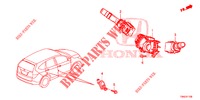 INTERRUTTORE COMBINAZIONE  per Honda CR-V DIESEL 1.6 INNOVA 5 Porte 9 velocità automatico 2015