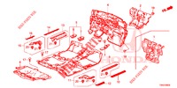 STOINO PAVIMENTO/ISOLATORE (3) per Honda CR-V DIESEL 1.6 INNOVA 5 Porte 9 velocità automatico 2015