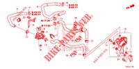 TUBO ACQUA/CONDOTTO RISCALDATORE (LH) (DIESEL) per Honda CR-V DIESEL 1.6 INNOVA 5 Porte 9 velocità automatico 2015