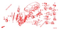 UNITA DI CONTROLLO (COMPARTIMENT MOTEUR) (5) per Honda CR-V DIESEL 1.6 INNOVA 5 Porte 9 velocità automatico 2015