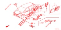 ARIA CONDIZIONATA (SENSEUR/CLIMATISEUR D'AIR AUTOMATIQUE) per Honda CR-V DIESEL 2.2 ELEGANCE 5 Porte 6 velocità manuale 2014