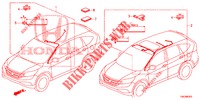 BARDATURA FILO (LH) (4) per Honda CR-V DIESEL 2.2 ELEGANCE 5 Porte 6 velocità manuale 2014