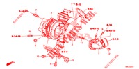 CARICATORE TURBO (DIESEL) (2.2L) per Honda CR-V DIESEL 2.2 ELEGANCE 5 Porte 6 velocità manuale 2014