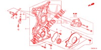 CASSA CATENA (DIESEL) (2.2L) per Honda CR-V DIESEL 2.2 ELEGANCE 5 Porte 6 velocità manuale 2014