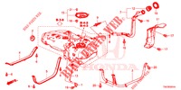 CONDOTTO RIEMPITORE COMBUSTIBILE (DIESEL) per Honda CR-V DIESEL 2.2 ELEGANCE 5 Porte 6 velocità manuale 2014