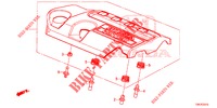 COPERTURA MOTORE (DIESEL) (2.2L) per Honda CR-V DIESEL 2.2 ELEGANCE 5 Porte 6 velocità manuale 2014
