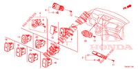INTERRUTTORE (LH) per Honda CR-V DIESEL 2.2 ELEGANCE 5 Porte 6 velocità manuale 2014