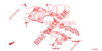 MOLTEPLICE SCARICO (DIESEL) (2.2L) per Honda CR-V DIESEL 2.2 ELEGANCE 5 Porte 6 velocità manuale 2014