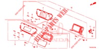 SCHERMO CENTRO (LH) per Honda CR-V DIESEL 2.2 ELEGANCE 5 Porte 6 velocità manuale 2014