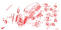 UNITA DI CONTROLLO (COMPARTIMENT MOTEUR) (1) (DIESEL) per Honda CR-V DIESEL 1.6 ELEGANCE NAVI 5 Porte 6 velocità manuale 2018