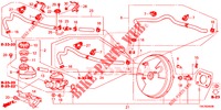 CILINDRO MAESTRO FRENO/ALIMENTO MAESTRO (LH) (1) per Honda CR-V DIESEL 2.2 EXCLUSIVE 5 Porte 6 velocità manuale 2013