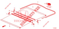 COMPONENTI PARASOLE  per Honda CR-V DIESEL 2.2 EXCLUSIVE 5 Porte 6 velocità manuale 2013