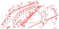 GRIGLIA ANTERIORE/MODANATURA  per Honda CR-V DIESEL 2.2 COMFORT 5 Porte 6 velocità manuale 2013