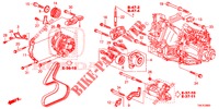 MENSOLA MONTATURA MOTORE (DIESEL) (2.2L) per Honda CR-V DIESEL 2.2 COMFORT 5 Porte 6 velocità manuale 2013