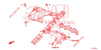 MOLTEPLICE SCARICO (DIESEL) (2.2L) per Honda CR-V DIESEL 2.2 COMFORT 5 Porte 6 velocità manuale 2013