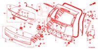 PANNELLO PORTELLONE(2D)  per Honda CR-V DIESEL 2.2 COMFORT 5 Porte 6 velocità manuale 2013