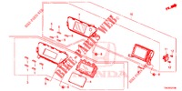 SCHERMO CENTRO (LH) per Honda CR-V DIESEL 2.2 COMFORT 5 Porte 6 velocità manuale 2013