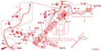ARIA CONDIZIONATA (FLEXIBLES/TUYAUX) (DIESEL) (2.2L) (LH) per Honda CR-V DIESEL 2.2 COMFORT 5 Porte 5 velocità automatico 2013
