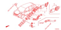ARIA CONDIZIONATA (SENSEUR/CLIMATISEUR D'AIR AUTOMATIQUE) per Honda CR-V DIESEL 2.2 COMFORT 5 Porte 5 velocità automatico 2013