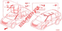 BARDATURA FILO (LH) (4) per Honda CR-V DIESEL 2.2 COMFORT 5 Porte 5 velocità automatico 2013