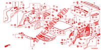 FODERAMENTO LATO POST.(2D)  per Honda CR-V DIESEL 2.2 COMFORT 5 Porte 5 velocità automatico 2013