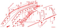GRIGLIA ANTERIORE/MODANATURA  per Honda CR-V DIESEL 2.2 COMFORT 5 Porte 5 velocità automatico 2013