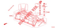 INIETTORE COMBUSTIBILE (DIESEL) (2.2L) per Honda CR-V DIESEL 2.2 COMFORT 5 Porte 5 velocità automatico 2013