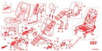 SEDILE ANTERIORE/CINTURE DI SICUREZZA (D.) per Honda CR-V DIESEL 2.2 COMFORT 5 Porte 5 velocità automatico 2013