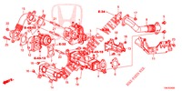 VALVOLA EGR (DIESEL) (2.2L) per Honda CR-V DIESEL 2.2 COMFORT 5 Porte 5 velocità automatico 2013