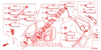 BARDATURA FILO (LH) (5) per Honda CR-V DIESEL 2.2 DIESEL ELEGANCE L 5 Porte 6 velocità manuale 2013