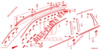 GRIGLIA ANTERIORE/MODANATURA  per Honda CR-V DIESEL 2.2 DIESEL ELEGANCE L 5 Porte 6 velocità manuale 2013