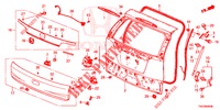 PANNELLO PORTELLONE(2D)  per Honda CR-V DIESEL 2.2 DIESEL ELEGANCE L 5 Porte 6 velocità manuale 2013