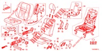 SEDILE ANTERIORE/CINTURE DI SICUREZZA (D.) per Honda CR-V DIESEL 2.2 DIESEL ELEGANCE L 5 Porte 6 velocità manuale 2013