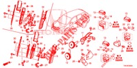 UNITA DI CONTROLLO (COMPARTIMENT MOTEUR) (DIESEL) (1) per Honda CR-V DIESEL 2.2 DIESEL ELEGANCE L 5 Porte 6 velocità manuale 2013
