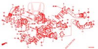 VALVOLA EGR (DIESEL) (2.2L) per Honda CR-V DIESEL 2.2 DIESEL ELEGANCE L 5 Porte 6 velocità manuale 2013